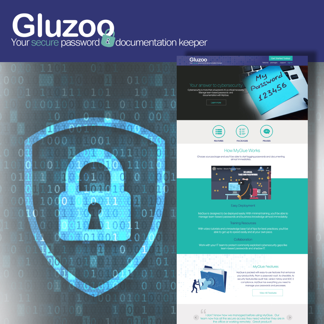 gluezoo website image
