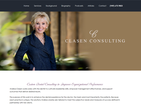 Single Page Website Design
