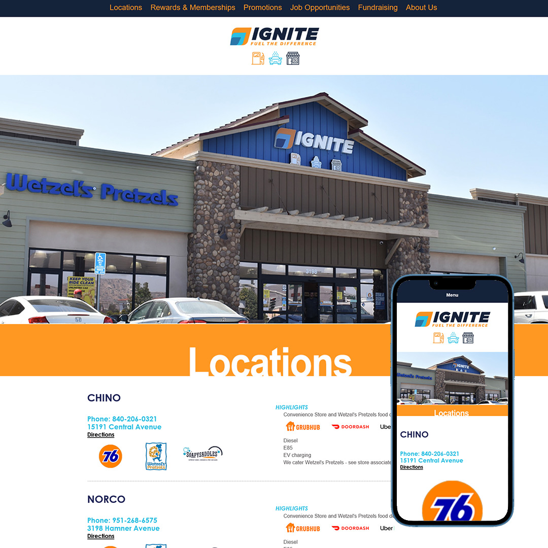 ignite website image